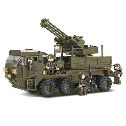 Sluban Flugabwehrkanone M38-B0302, 311 Bauteile
