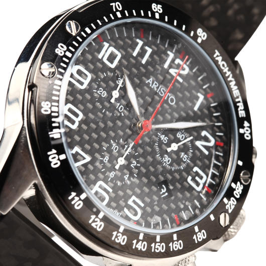 Aristo Carbon Chrono Trophy Uhr Bild 1