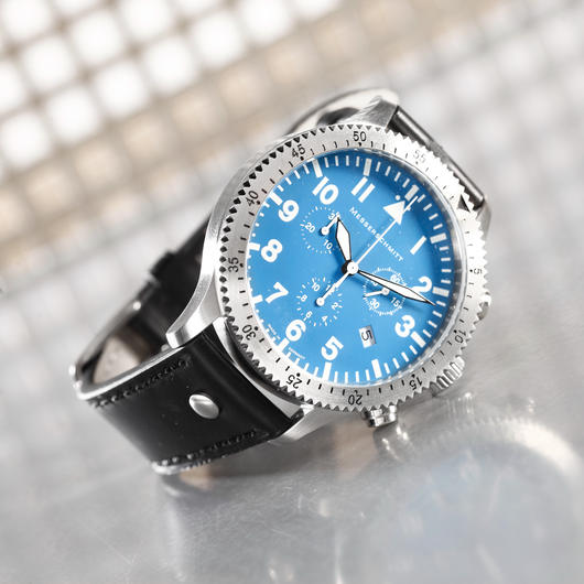 Messerschmitt Chronograph ME-5030 Blau Bild 1