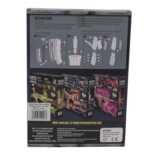 Paper Shooters Bausatz Magazin Patriot 2er Pack Bild 1