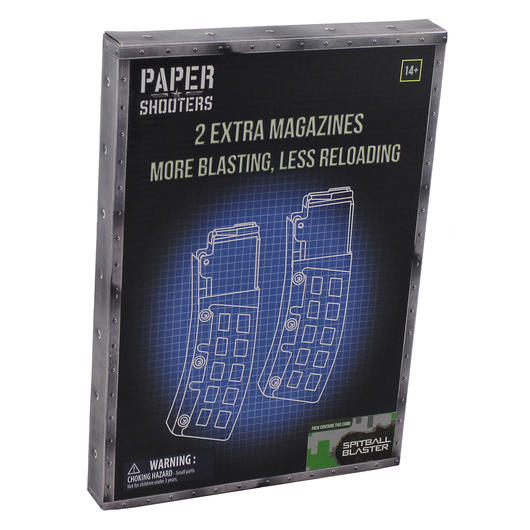 Paper Shooters Bausatz Magazin Green Spit 2er Pack