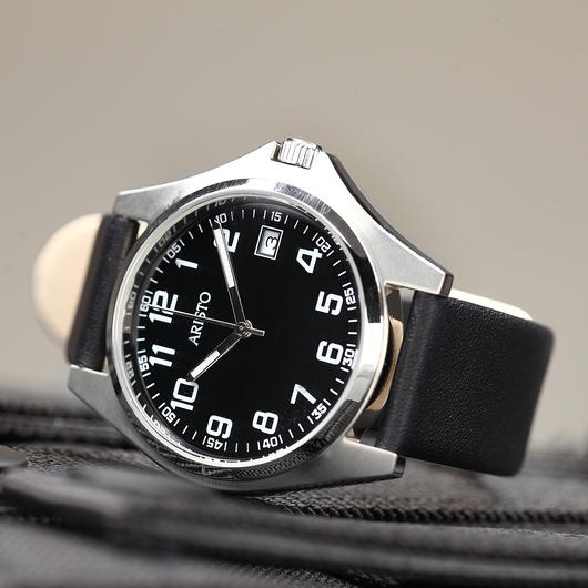 Aristo Armbanduhr 4H99S mit Lederarmband Bild 1