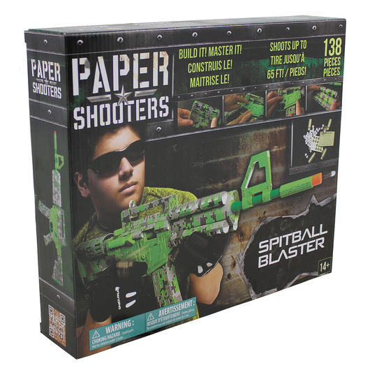 Paper Shooters Tactician Green Spit Bausatz 138 tlg.