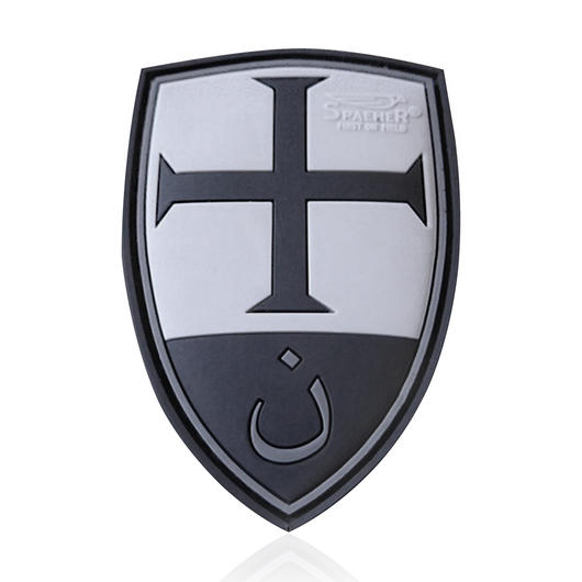 JTG 3D Rubber Patch Crusader Shield blackops