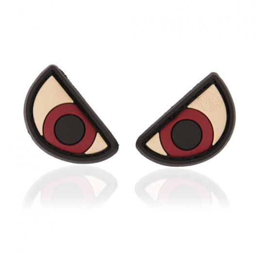 JTG 3D Rubber Patch Angry Eyes fullcolor