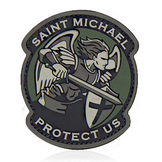 Mil-Spec Monkey 3D Rubber Patch mit Klettflche Saint Michael Modern multicam