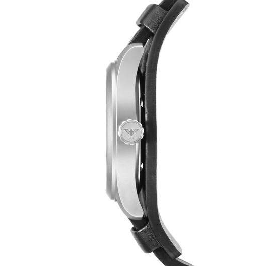 KHS Armbanduhr Airleader Steel C1 mit Lederarmband G-Pad Bild 1