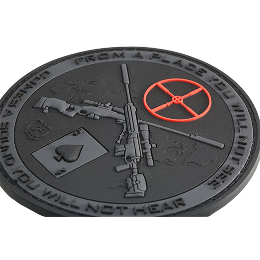 JTG 3D Rubber Patch mit Klettflche Sniper blackops Bild 1