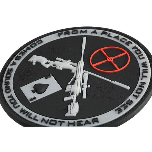 JTG 3D Rubber Patch mit Klettflche Sniper swat Bild 1