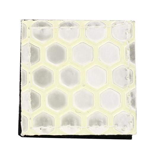 Marker Patch mit Klettflche reflektierend & nachleuchtend quadratisch 2 Stk.