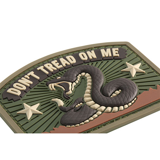 Mil-Spec Monkey 3D Rubber Patch mit Klettflche Dont Tread On Me multicam Bild 1
