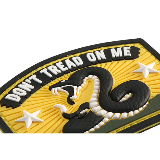 Mil-Spec Monkey 3D Rubber Patch Dont Tread On Me fullcolor Bild 1