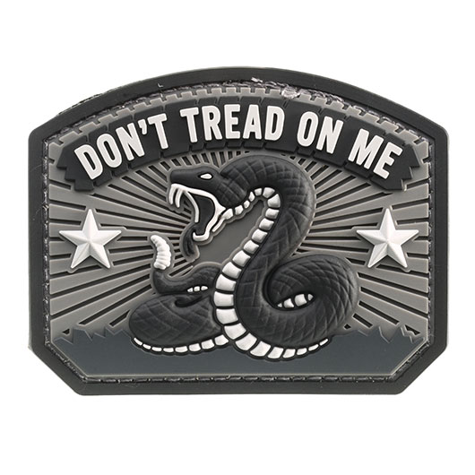Mil-Spec Monkey 3D Rubber Patch Dont Tread On Me urban