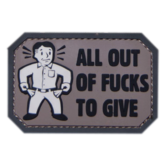 Mil-Spec Monkey 3D Rubber Patch All Out swat