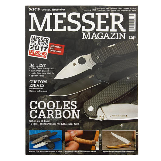  Zeitschrift Messer Magazin 05/2016