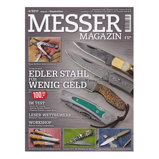  Zeitschrift Messer Magazin 04/2017
