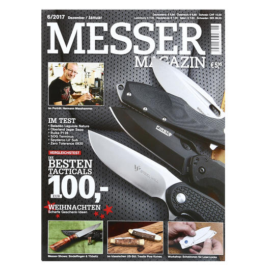 Zeitschrift Messer Magazin 06/2017