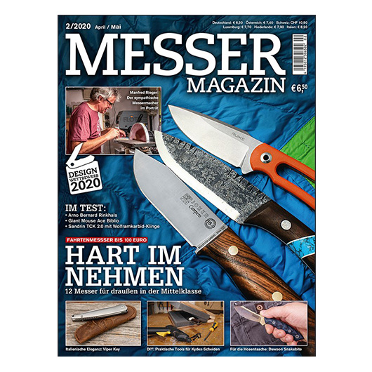 Zeitschrift Messer Magazin 02/2020