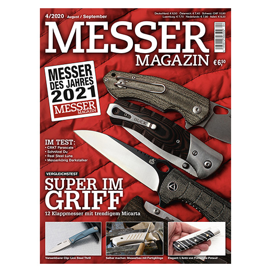Zeitschrift Messer Magazin 04/2020