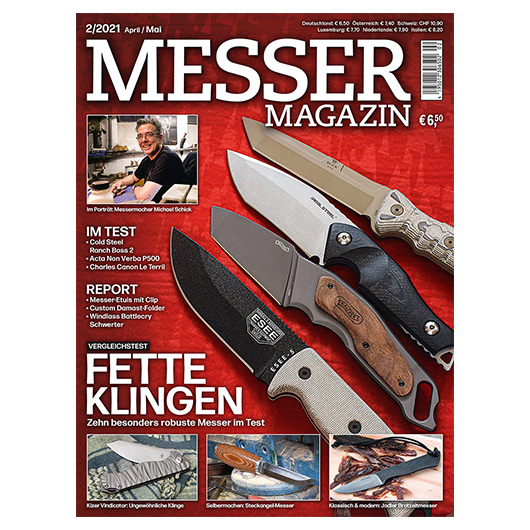 Zeitschrift Messer Magazin 02/2021