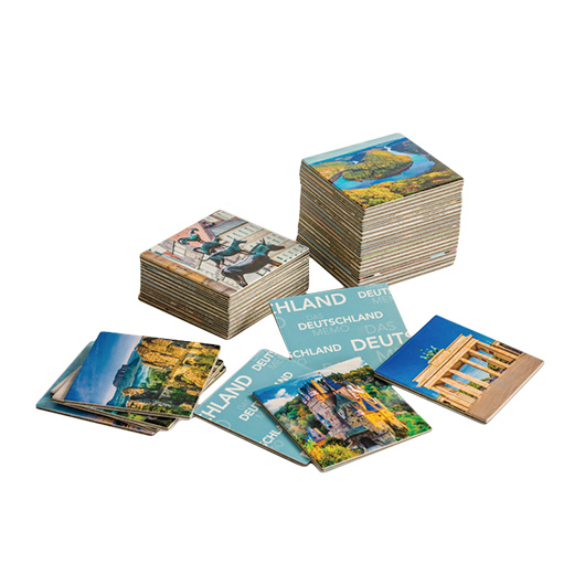 Das Deutschland Memo - Memory Spiel mit 40 Spielkarten im Spielkarton Bild 2