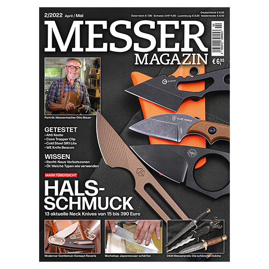 Zeitschrift Messer Magazin 02/2022