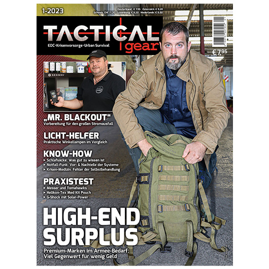 Tactical Gear Magazin Ausgabe 01/2023