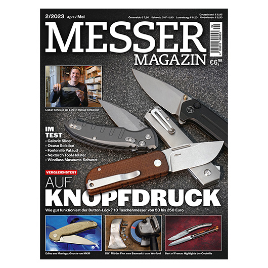 Zeitschrift Messer Magazin 02/2023 April/Mai