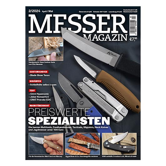 Zeitschrift Messer Magazin 02/2024 April/Mai