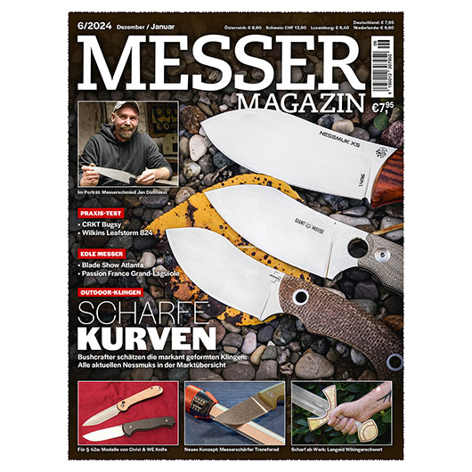 Zeitschrift Messer Magazin 06/2024 Dezember/Januar