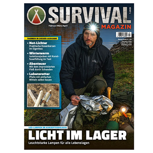 Survival Magazin Ausgabe 01/2025 Februar/Mrz/April