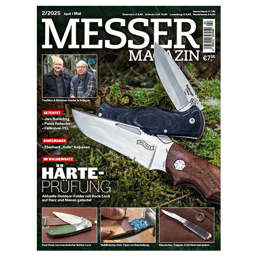Zeitschrift Messer Magazin 02/2025 April/Mai