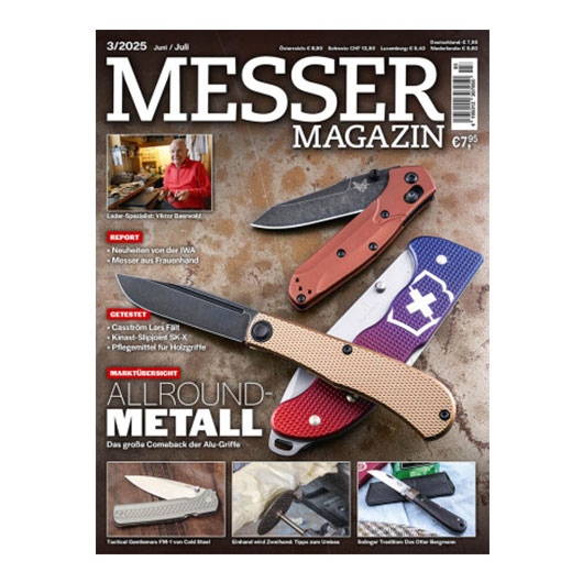 Zeitschrift Messer Magazin 03/2025 Juni/Juli