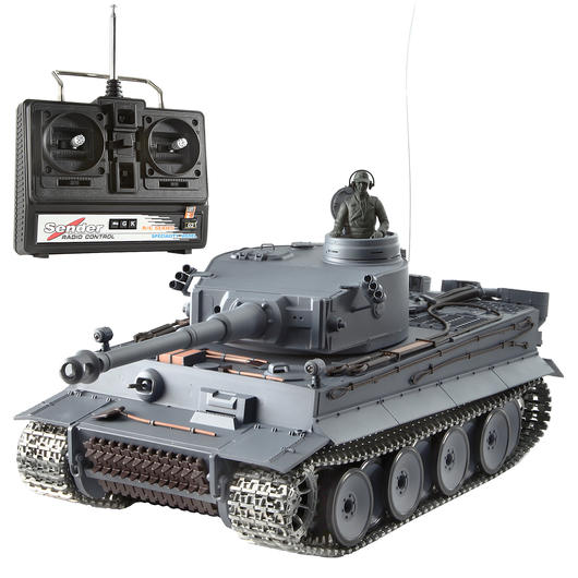 RC Panzer Tiger I mit Rauch & Sound 1:16 schussfähig RTR