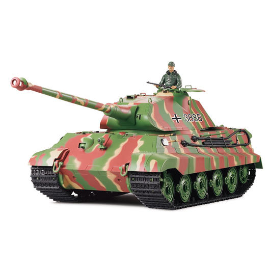 Knigstiger Tiger II mit Porscheturm 1:16 RC Modell schussfhig, Rauch & Sound