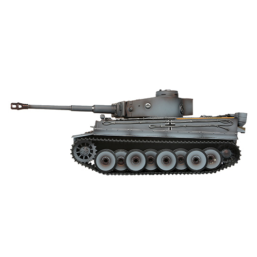 RC Panzer Tiger I Frhe Version grau 1:16 schussfhig Rauch & Sound RTR Bild 1