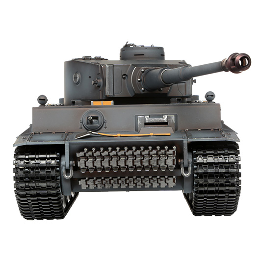 Versandrcklufer RC Panzer Tiger I Frhe Version grau 1:16 schussfhig Rauch & Sound RTR Bild 6