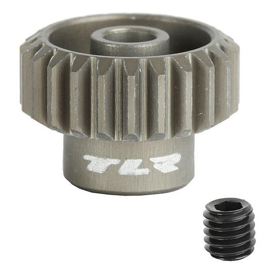 TLR Aluminium Motorritzel 23 Zhne Modul 0.48 TLR332023