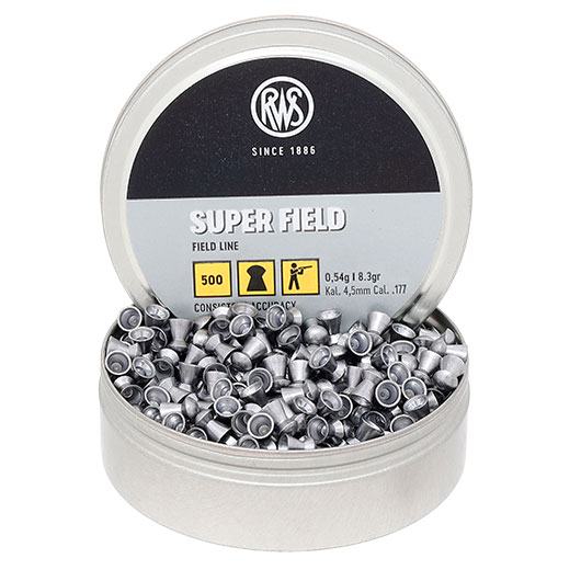 RWS Rundkopf-Diabolos Super Field 4,5mm 500 Stck