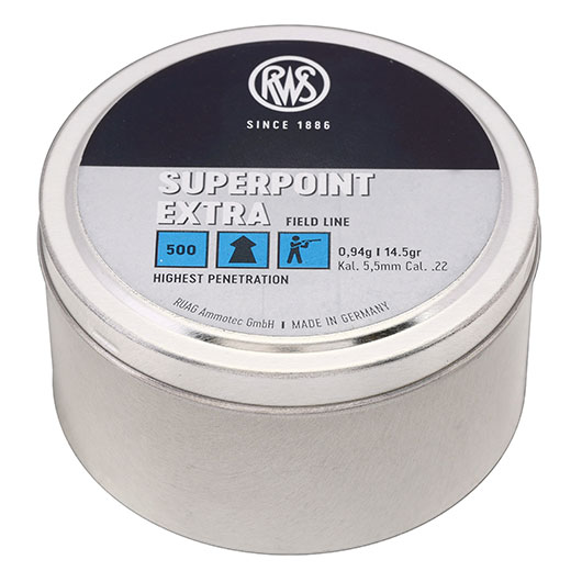 RWS Spitzkopf-Diabolos Superpoint Extra 5,5mm 500 Stck Bild 1