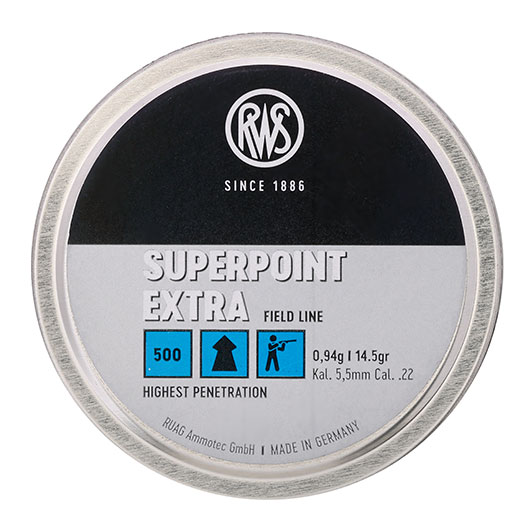RWS Spitzkopf-Diabolos Superpoint Extra 5,5mm 500 Stck Bild 3