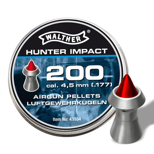 Walther Spitzkopf-Diabolos Hunter Impact 4,5mm 200 Stück