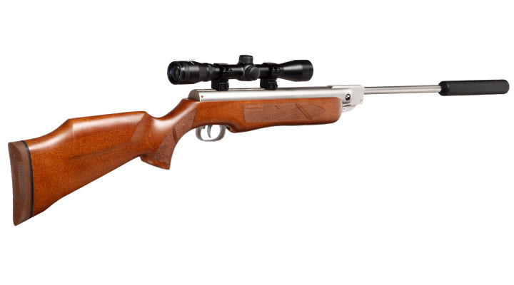 Weihrauch HW 35K Silverwood Luftgewehr inkl. Zielfernrohr Schalldmpfer Kal. 4,5mm Diabolo Bild 5