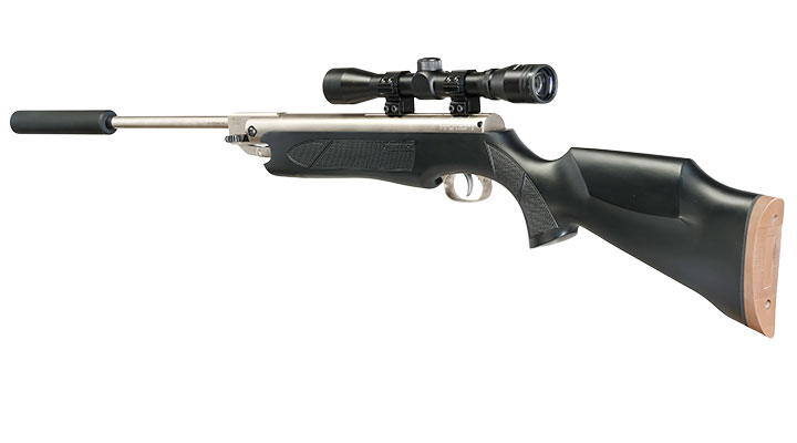 Weihrauch HW 35K Black Silence Luftgewehr inkl. Zielfernrohr Schalld�mpfer Kal. 4,5mm Diabolo Bild 2