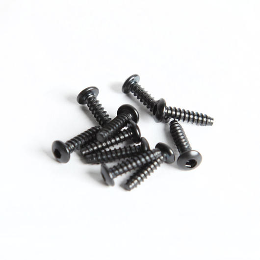 Axial M3x12mm Stahl Linsenkopf Schneidschrauben (10 Stck) AXA436