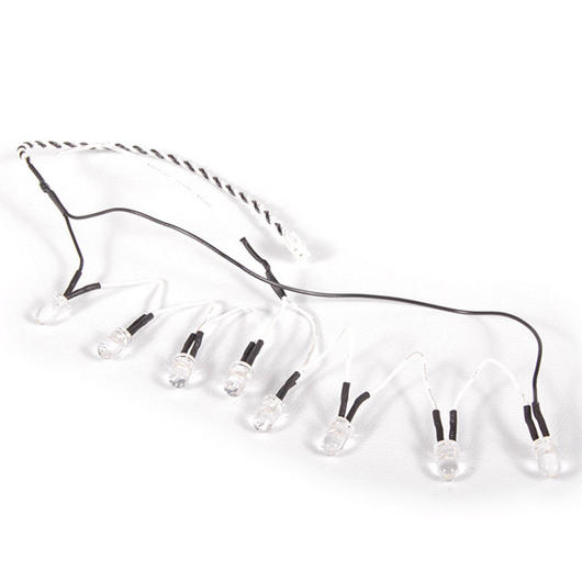 Axial LED Light String mit 8 LEDs weiss AX31098