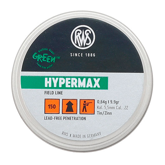 RWS Spitzkopf-Diabolos Hypermax 5,5mm 150 Stck Bild 4