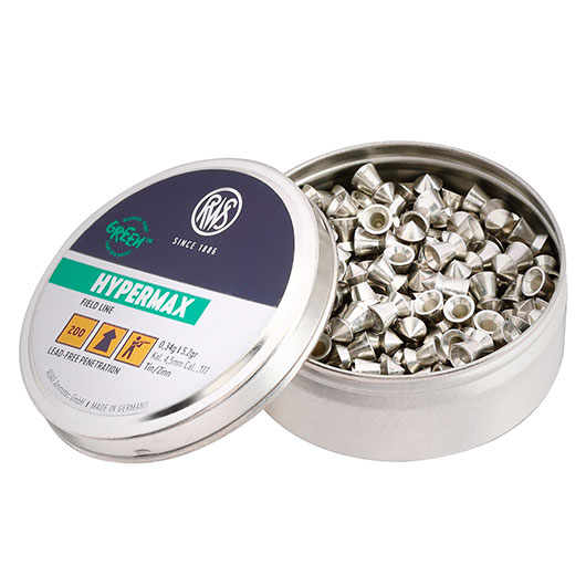 RWS Spitzkopf-Diabolos Hypermax 4,5mm 200 Stck Bild 2