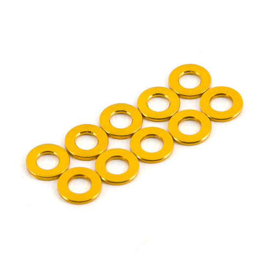 Team Durango Distanzhlsen 6x3x0.75mm (10 Stck) gold TD709068