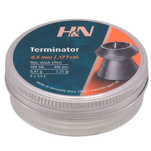 H&N Flachkopf-Diabolos Terminator Kegelspitze 4,5mm 400 Stck Bild 1